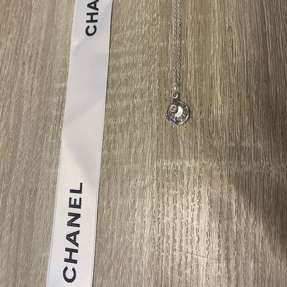 💎Delicate Authentic CHANEL Charm with 925 Silver Necklace💎 - Picture 10 of 16